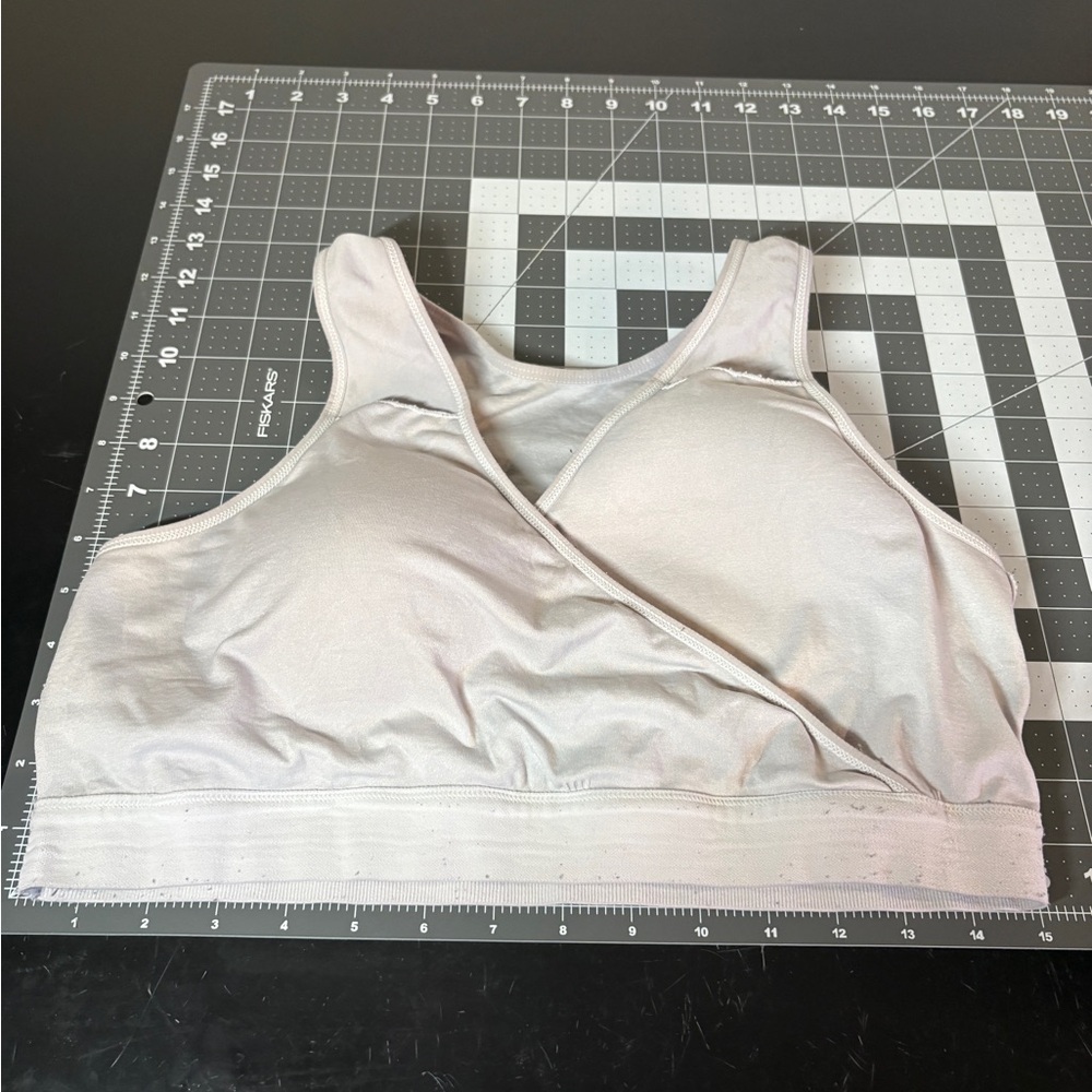 Gray Nursing Bra